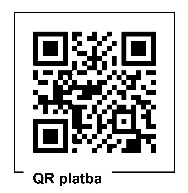QR platba pro obnovu sýpky Knížecího dvora Postoloprty